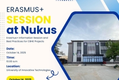 Erasmus+ Information Session and Best Practices of CBHE Projects