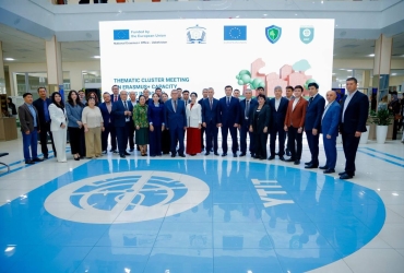 Toshkentda barqaror rivojlanish va Yashil kelishuv yo‘nalishidagi Erasmus+ CBHE loyihalarining tematik klaster uchrashuvi bo‘lib o‘tdi