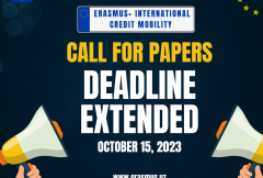 The deadline for the Call for Papers has been extended