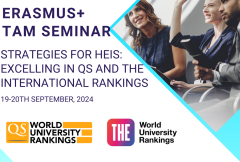 Erasmus+ TAM Seminar on "Strategies for HEIs: Excelling in QS and THE International Rankings" in Tashkent