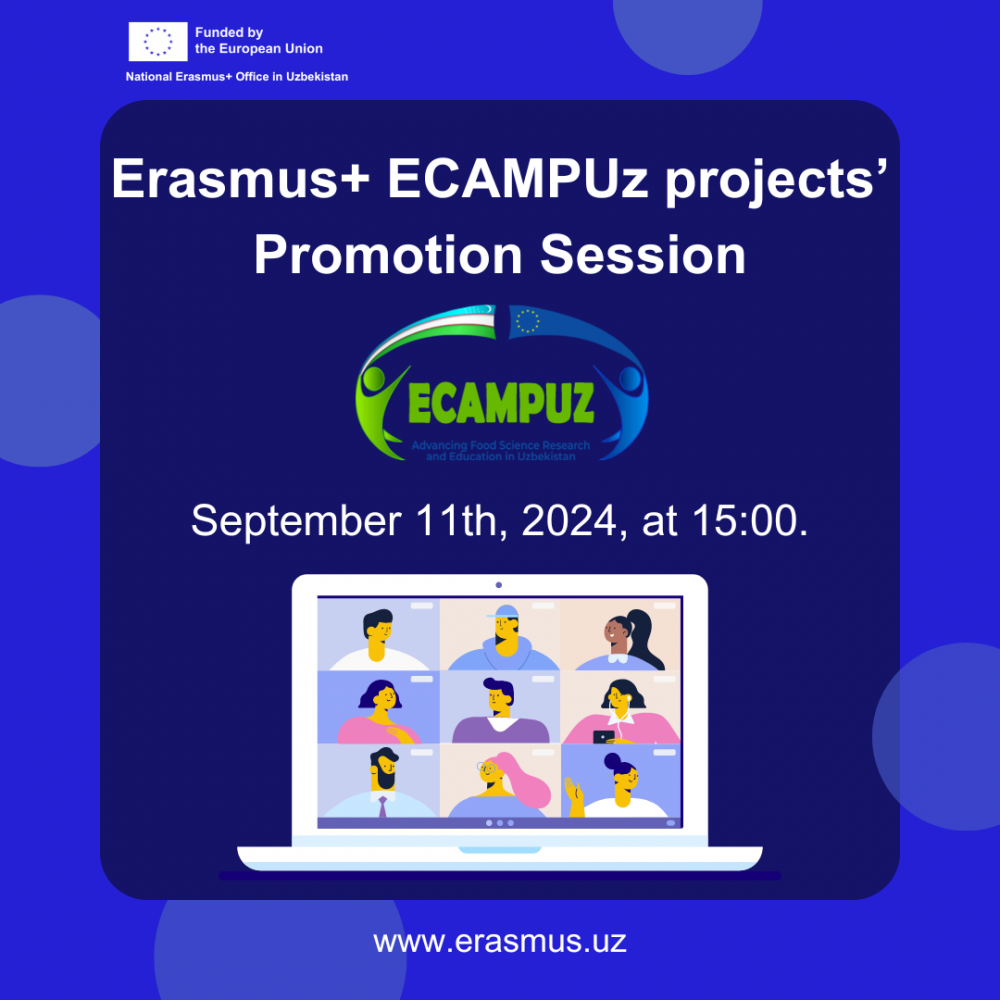 Erasmus+ ECAMPUz Project Promotion Session