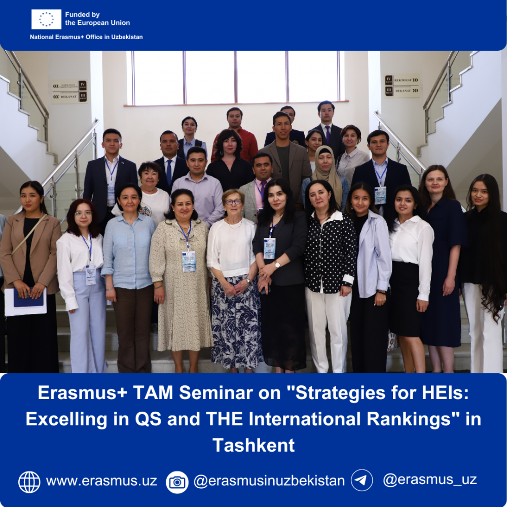 Erasmus+ Regional TAM Seminar on "Strategies for HEIs: Excelling in QS and THE International Rankings" 