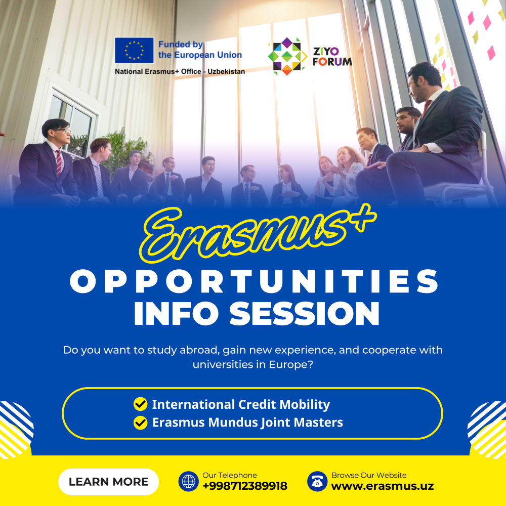 Erasmus+ Information Session!